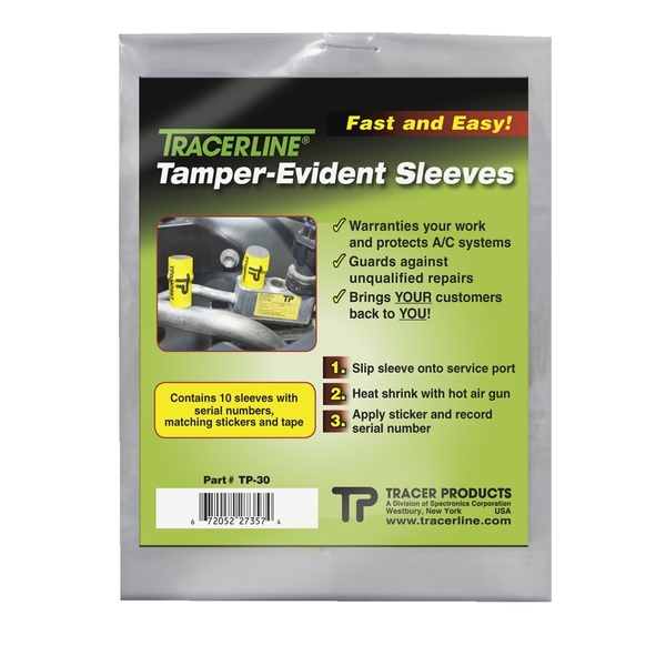 Tracer Products Tamper-Evident Sleeves TP-30